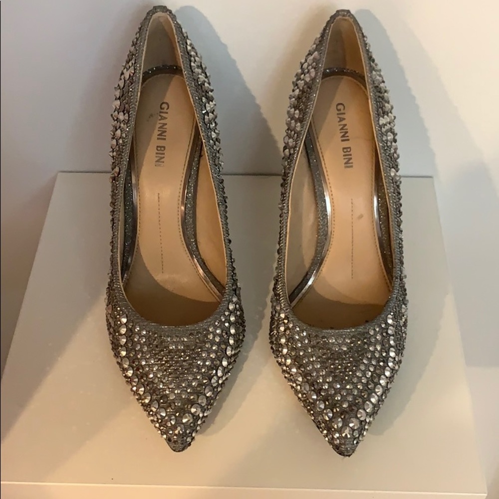 Studded heels